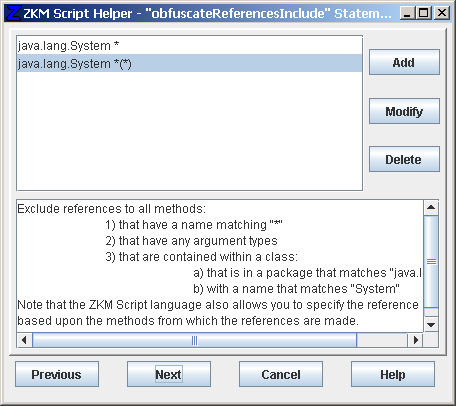 ZKM Script Helper - saveAll Statement