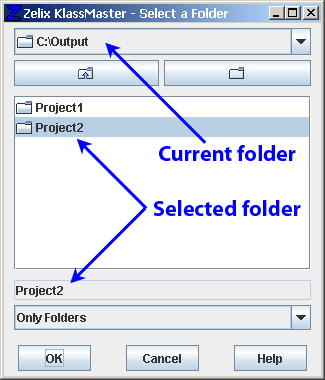 Select a Folder