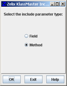 Zelix KlassMaster - Include Parameter Type